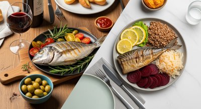 Средиземноморский рацион «по‑русски» — как адаптировать под доступные продукты и сезонность